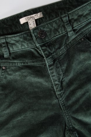 Pantaloni de velvet de femei Esprit, Mărime S, Culoare Verde, Preț 32,99 Lei