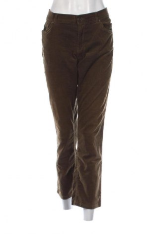 Pantaloni de velvet de femei Lindex, Mărime XL, Culoare Verde, Preț 44,99 Lei