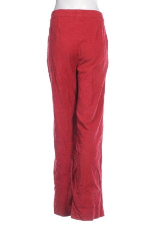 Pantaloni de velvet de femei Maison 123, Mărime L, Culoare Roșu, Preț 110,99 Lei