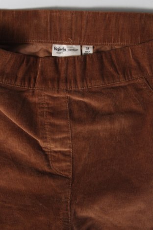 Pantaloni de velvet de femei Rafaella, Mărime L, Culoare Maro, Preț 67,99 Lei