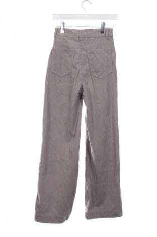 Pantaloni de velvet de femei SHEIN, Mărime XS, Culoare Gri, Preț 38,99 Lei