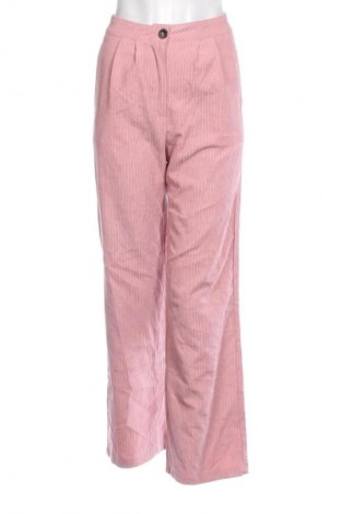 Damen Cordhose SHEIN, Größe XS, Farbe Rosa, Preis 9,49 €