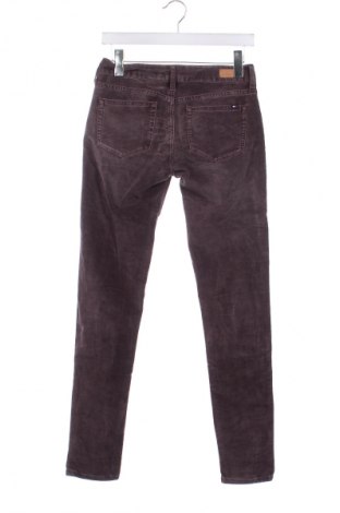 Pantaloni de velvet de femei Tommy Hilfiger, Mărime S, Culoare Mov, Preț 227,00 Lei