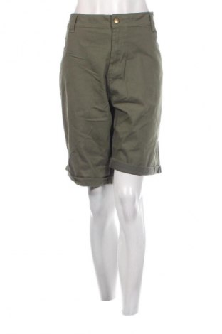 Pantaloni scurți de femei Avella, Mărime 3XL, Culoare Verde, Preț 37,99 Lei