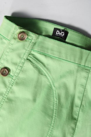 Pantaloni scurți de femei D&G Dolce&Gabbana, Mărime M, Culoare Verde, Preț 147,99 Lei