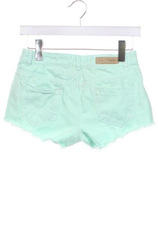 Pantaloni scurți de femei Zara Trafaluc, Mărime XS, Culoare Verde, Preț 22,99 Lei