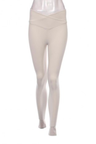 Damskie legginsy H&M Sport, Rozmiar S, Kolor Beżowy, Cena 44,94 zł