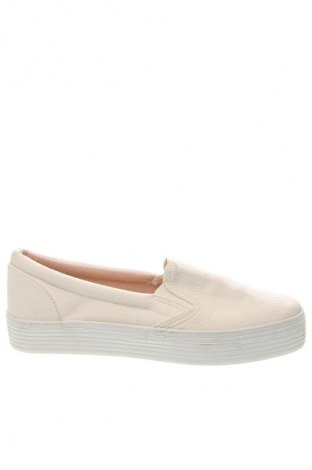 Damenschuhe Bershka, Größe 37, Farbe Ecru, Preis 11,99 €