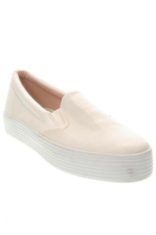 Damenschuhe Bershka, Größe 37, Farbe Ecru, Preis € 11,99