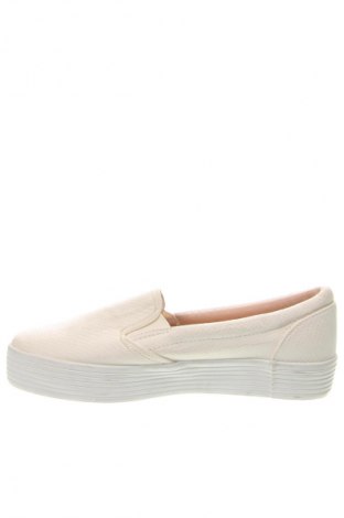 Damenschuhe Bershka, Größe 37, Farbe Ecru, Preis 11,99 €