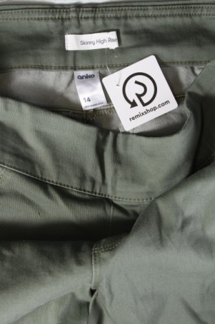 Pantaloni de femei Anko, Mărime L, Culoare Verde, Preț 95,99 Lei