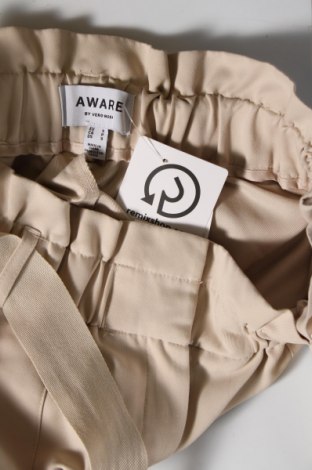 Damenhose Aware by Vero Moda, Größe S, Farbe Beige, Preis € 7,99