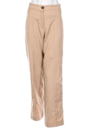 Damenhose Bershka, Größe S, Farbe Beige, Preis 20,29 €