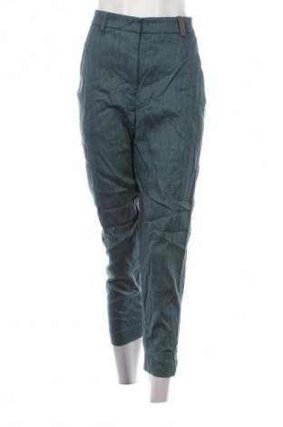 Pantaloni de femei Brunello Cucinelli, Mărime M, Culoare Verde, Preț 1.203,99 Lei