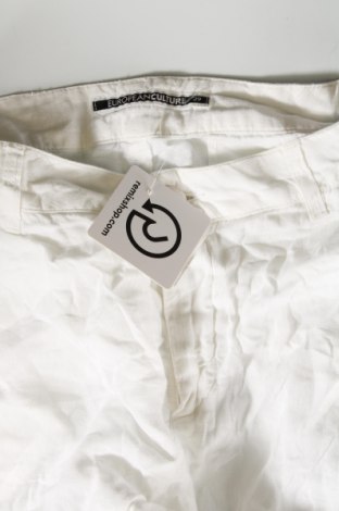 Pantaloni de femei European Culture, Mărime M, Culoare Alb, Preț 173,99 Lei