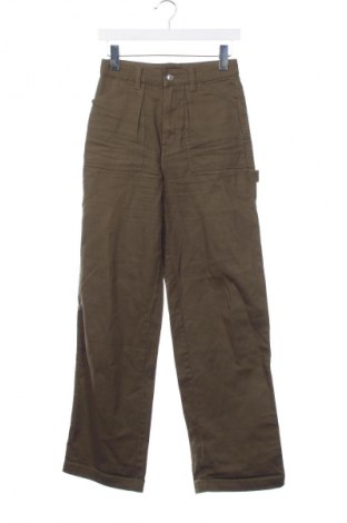 Pantaloni de femei H&M, Mărime XS, Culoare Verde, Preț 33,99 Lei