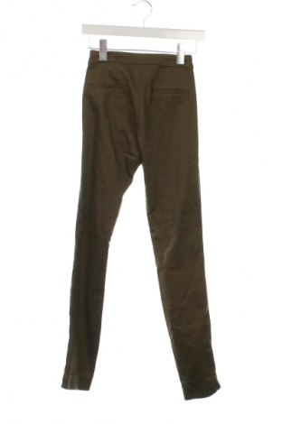 Pantaloni de femei H&M L.O.G.G., Mărime XS, Culoare Verde, Preț 33,99 Lei