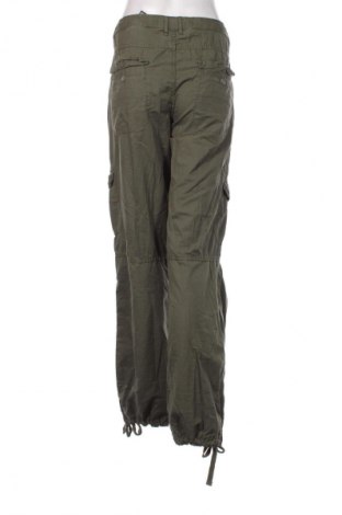 Pantaloni de femei H&M L.O.G.G., Mărime L, Culoare Verde, Preț 38,99 Lei