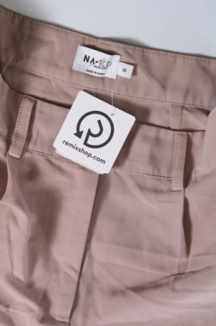 Damenhose NA-KD, Größe XS, Farbe Beige, Preis 8,49 €