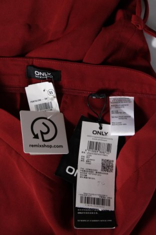 Pantaloni de femei ONLY, Mărime S, Culoare Roșu, Preț 110,99 Lei