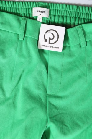 Pantaloni de femei Object, Mărime M, Culoare Verde, Preț 134,99 Lei