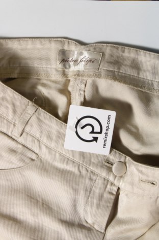 Pantaloni de femei Pietro Filipi, Mărime M, Culoare Ecru, Preț 36,99 Lei