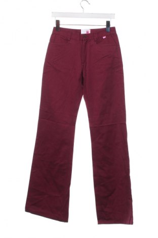 Pantaloni de femei Quiksilver, Mărime S, Culoare Roșu, Preț 166,99 Lei