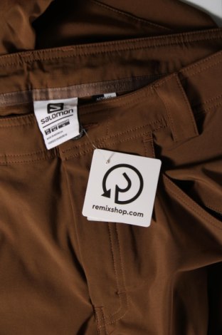 Pantaloni de femei Salomon, Mărime XL, Culoare Maro, Preț 109,72 Lei