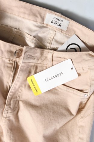 Damenhose Terranova, Größe M, Farbe Beige, Preis € 10,21