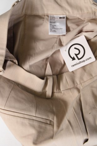 Damenhose Uniqlo, Größe L, Farbe Beige, Preis € 12,99