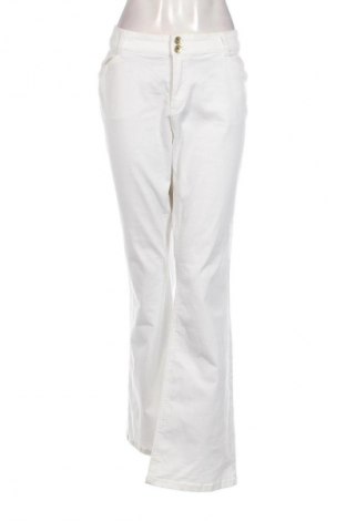 Pantaloni de femei Yessica, Mărime XL, Culoare Alb, Preț 44,99 Lei