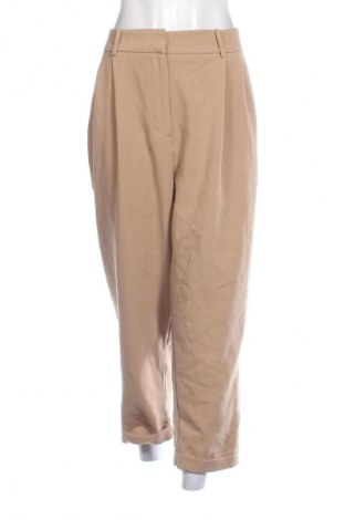 Damenhose Zara, Größe L, Farbe Beige, Preis 8,79 €