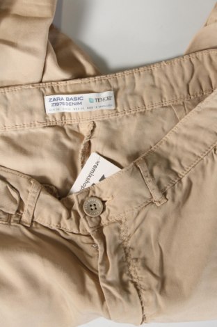 Damenhose Zara, Größe S, Farbe Beige, Preis 7,99 €