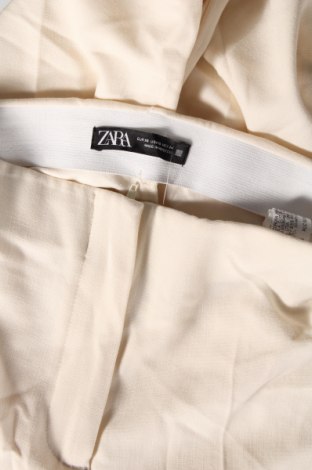 Γυναικείο παντελόνι Zara, Μέγεθος XS, Χρώμα Εκρού, Τιμή 8,01 €