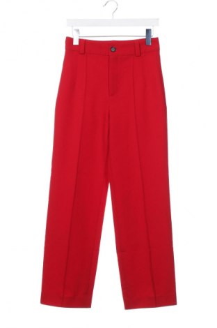 Pantaloni de femei Zara, Mărime XS, Culoare Roșu, Preț 41,99 Lei