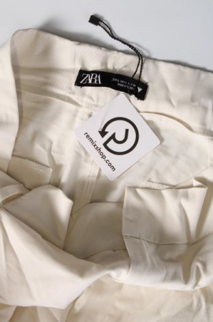 Damenhose Zara, Größe L, Farbe Ecru, Preis € 9,99