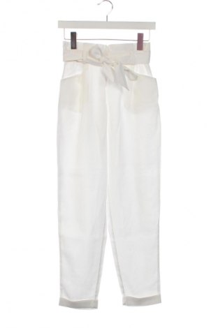 Pantaloni de femei Zara Trafaluc, Mărime XS, Culoare Alb, Preț 30,99 Lei