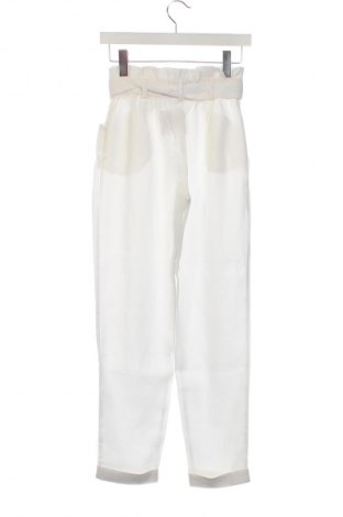 Pantaloni de femei Zara Trafaluc, Mărime XS, Culoare Alb, Preț 30,99 Lei