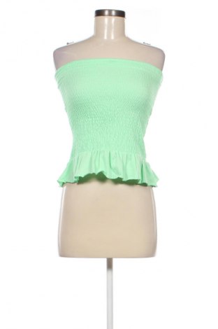 Tricou de damă Bershka, Mărime S, Culoare Verde, Preț 29,99 Lei