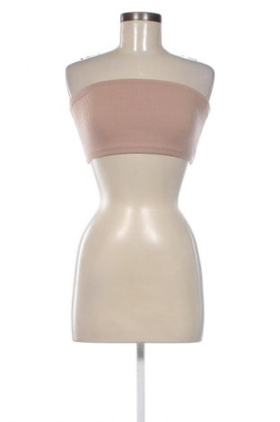 Damentop Bershka, Größe S, Farbe Beige, Preis 4,29 €