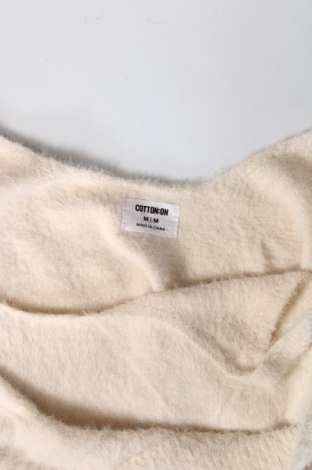 Damska koszulka na ramiączkach Cotton On, Rozmiar M, Kolor ecru, Cena 21,99 zł