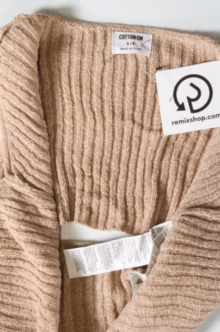 Damska koszulka na ramiączkach Cotton On, Rozmiar S, Kolor Beżowy, Cena 27,99 zł