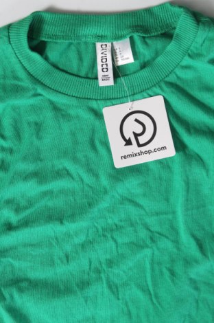 Tricou de damă H&M Divided, Mărime S, Culoare Verde, Preț 20,99 Lei