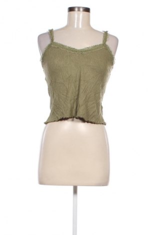 Tricou de damă Stradivarius, Mărime L, Culoare Verde, Preț 42,99 Lei