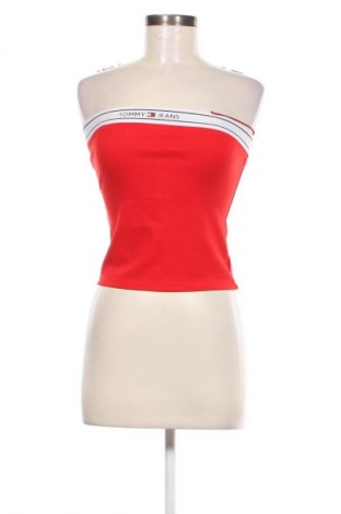 Női trikó Tommy Jeans, Méret M, Szín Piros, Ár 16 839 Ft
