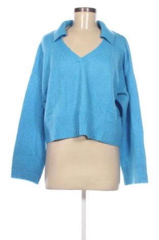 Damenpullover Bershka, Größe M, Farbe Blau, Preis € 9,49