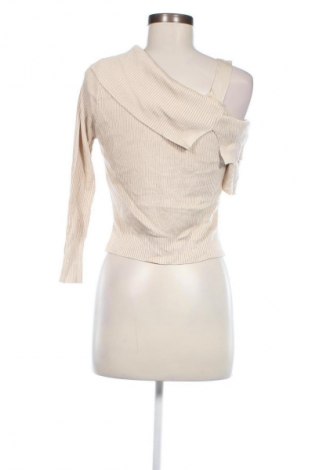 Damenpullover Fashion nova, Größe L, Farbe Beige, Preis 4,99 €