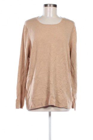 Damenpullover G.W., Größe XL, Farbe Beige, Preis 6,99 €