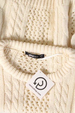 Damenpullover Gina Tricot, Größe M, Farbe Ecru, Preis € 8,99