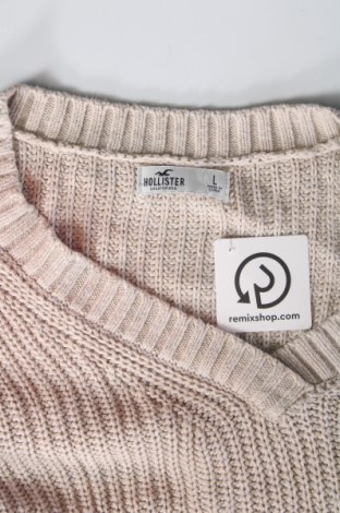 Damenpullover Hollister, Größe L, Farbe Beige, Preis 28,99 €